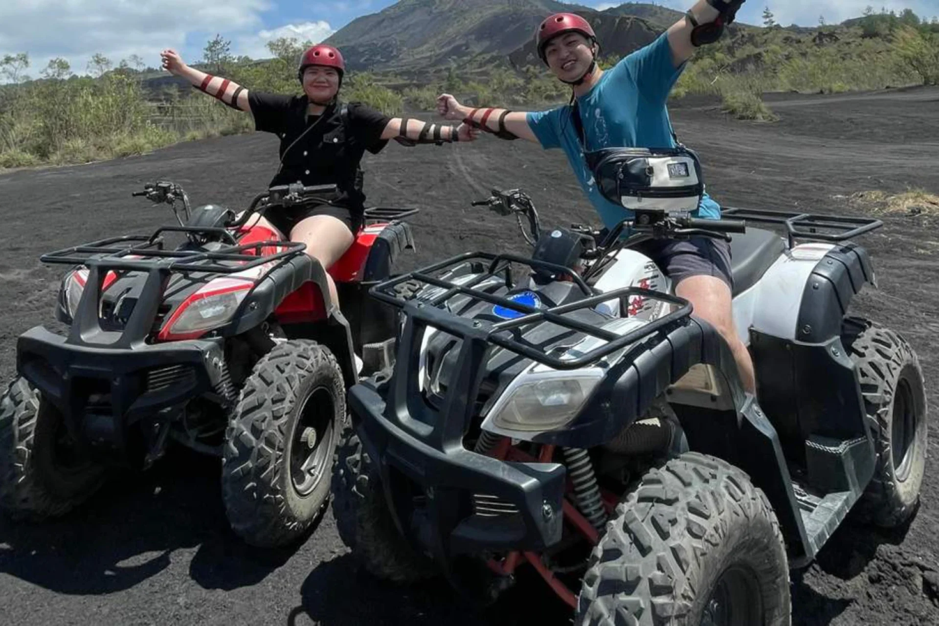 Mount Batur Black Lava ATV Quad Bike Tour auf Bali